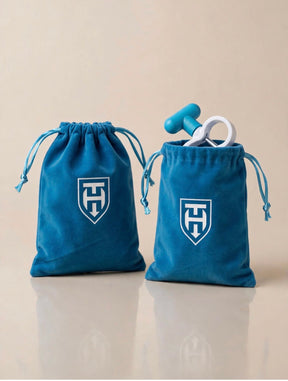 Hand Titan velvet storage pouches